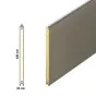 Sendvič panel  Protect - Barva: antracit, Izvedba: obojestransko gladka, Dolžina: 250 cm, Višina: 48 cm, Debelina profila: 3,9 cm
