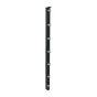 Stolpec ograje Mod. S - Izvedba: prevleka antracit, za višino ograje: 83 cm, Dolžina: 130 cm, Mesta za pritrditev: 5