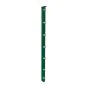 Stolpec ograje Mod. S - Izvedba: zeleno prevlečena, za višino ograje: 83 cm, Dolžina: 130 cm, Mesta za pritrditev: 5