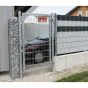 Vrata Vario s cevnim okvirjem, enokrilna - Opis: Pocinkana vrata, Višina v cm: 83, Skupna širina v cm: 166, Prehodna širina v cm: 150