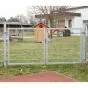 Vrata Vario s cevnim okvirjem, dvokrilna - Opis: Pocinkana vrata, Višina v cm: 83, Skupna širina v cm: 216, Prehodna širina v cm: 200