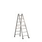 Euro-Profi A-lestev s klini iz alu Mod. S305 - število prečk: 2 x 7, dolžina lestve (m): 2,10