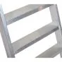 Aluminijasta A-lestev s stopnicami mod. SL - število prečk: 6, višina pribl. m: 1,43, širina m: 59, teža kg: 9,50