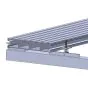 Deske za teraso iz aluminija - dolžina: 3000 mm, prerez: 144 x 27 mm, barve: temno siva