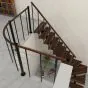 Parapetna ograja za Mod Washington - dolžina: 100 cm, višina: 90 cm, barva: črna, vrsta lesa: oreh 