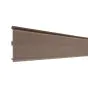 fasadni profili iz WPC - Mode - Barva: temno rjava, Dolžina: 200 cm, Višina: 20 cm, Debelina: 2 cm