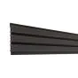 fasadni profili iz WPC - Stil - Barva: antracit, Dolžina: 200 cm, Višina: 15 cm, Debelina: 2 cm
