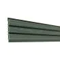 fasadni profili iz WPC - Stil - Barva: gozdno zelena, Dolžina: 200 cm, Višina: 15 cm, Debelina: 2 cm