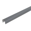 Zaključni profi l Protect - Barva: bel aluminij, dolžina: 245 cm