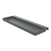 Zunanja kuhinja iz aluminija – dodatna odlagalna polica, širina: 400 mm, globina: 120 mm, višina: 20 mm