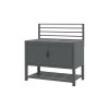 Zunanja kuhinja iz aluminija in sintranega kamna – Modul B z omarico, širina: 1200 mm, globina: 590 mm, višina: 1240 mm