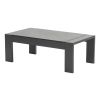 kavna mizica London iz aluminija - barva: antracit, mere: 1100 x 600 x 400 mm