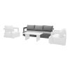 Lounge trosed Porto – širina: 2310 mm, globina: 865 mm, višina: 695 mm