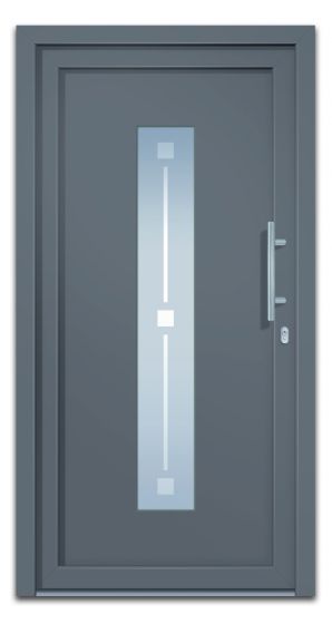 Vhodna vrata Alu Pro - Merkur - Barva: antracit, odpiranje znotraj: desno DIN-u