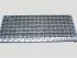 Protidrsne stopnice mrežne rešetke 30x30mm, vroče-cinkano - dolžina mm: 1200, širina mm: 305, razdalja med luknjami: 180, teža v kg na kos: 10.5