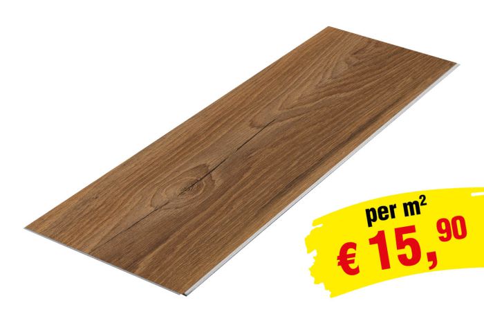 Laminatna tla s klik sistemom - Model: PARIS hrast dekor, Dimenzija: 1292 x 193 x 8 mm