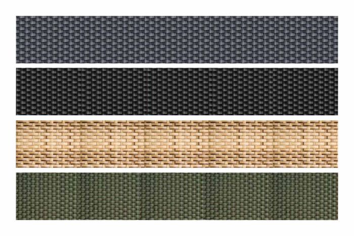 Zaščitni trakovi Rattan - dolžina: 255 cm, višina: 19 cm