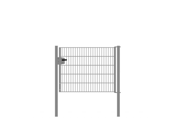 Vrata-žična rešetka David 1 - krilna, 137 cm široka - višina v cm: 103, širina v cm: 137, cinkano ali barvano: cinkano