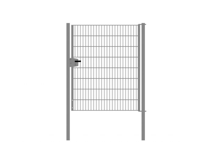 Vrata-žična rešetka David 1 - krilna, 137 cm široka - višina v cm: 163, širina v cm: 137, cinkano ali barvano: cinkano