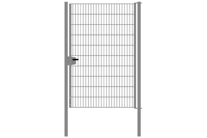 Vrata-žična rešetka David 1 - krilna, 137 cm široka - višina v cm: 203, širina v cm: 137, cinkano ali barvano: cinkano