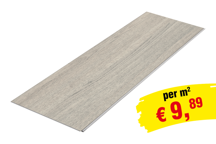 Laminatna tla s klik sistemom - Model: LILLE hrast dekor, Dimenzija: 1292 x 193 x 7 mm