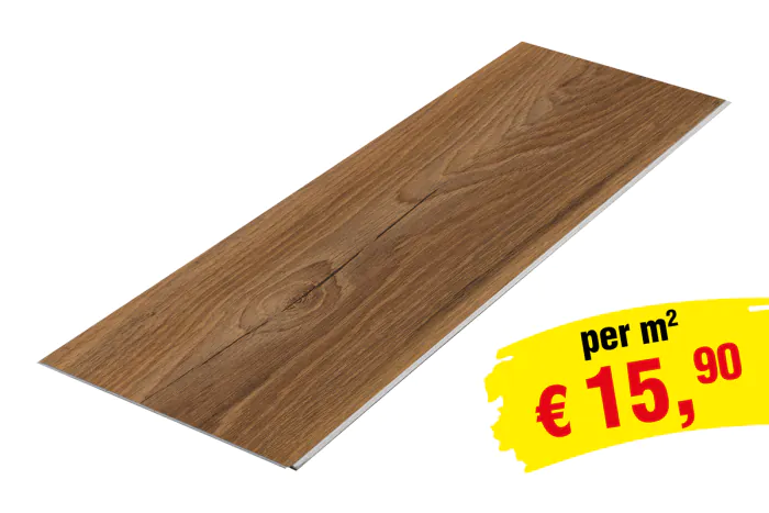 Laminatna tla s klik sistemom - Model: PARIS hrast dekor, Dimenzija: 1292 x 193 x 8 mm