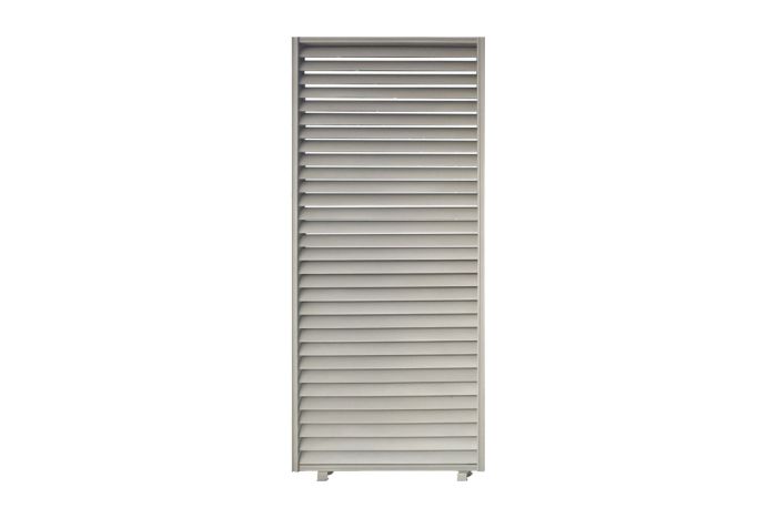 Stranska stena za pergolo Dallas - barva: sivo aluminijasta, višina: 2300 mm, širina: 980 mm