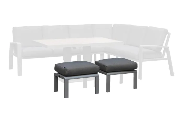 Tabure Malaga – širina: 450 mm, dolžina: 600 mm, višina: 315 mm