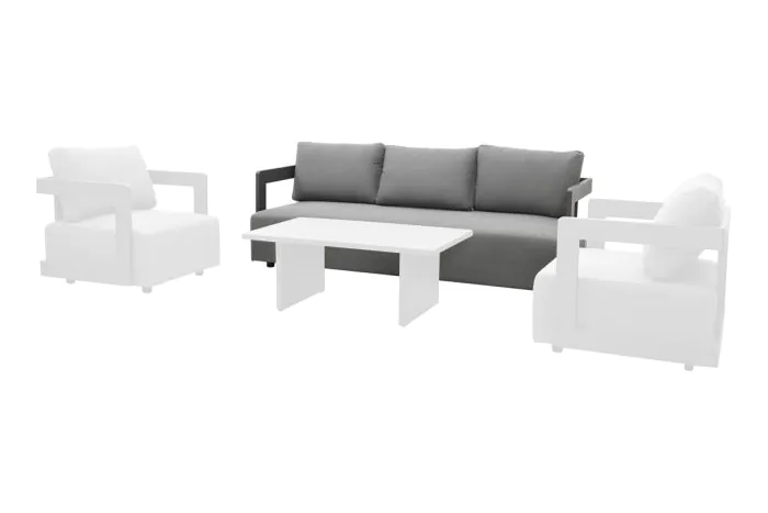 Lounge trosed Porto – širina: 2310 mm, globina: 865 mm, višina: 695 mm