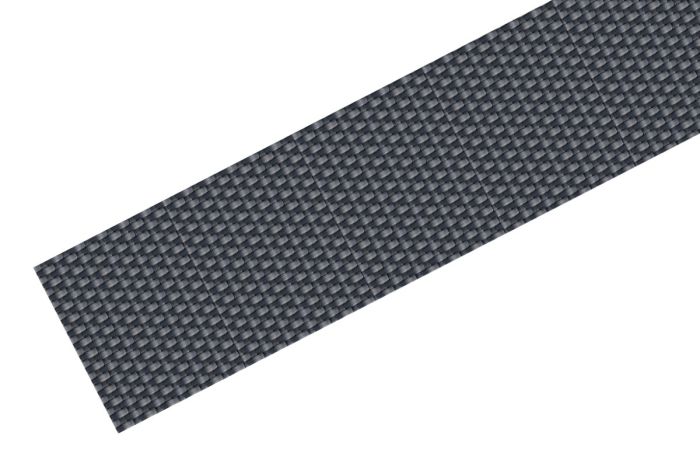 Zaščitni trakovi Rattan - dolžina: 255 cm, višina: 19 cm - barva: antracit
