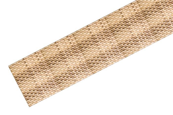 Zaščitni trakovi Rattan - dolžina: 255 cm, višina: 19 cm - barva: tan