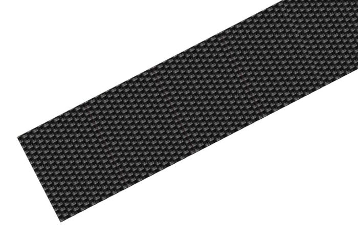 Zaščitni trakovi Rattan - dolžina: 255 cm, višina: 19 cm - barva: črna