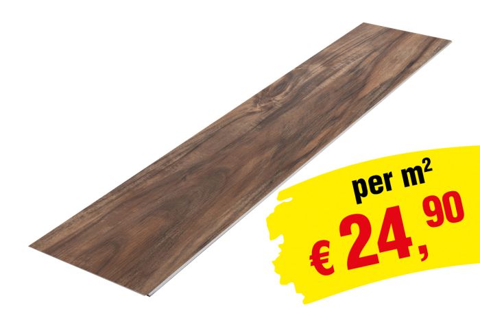 SPC obloge iz vinila na klik - Model: CHOPIN Orehov dekor