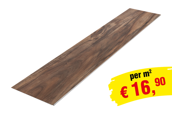 SPC obloge iz vinila na klik - Model: CHOPIN Orehov dekor