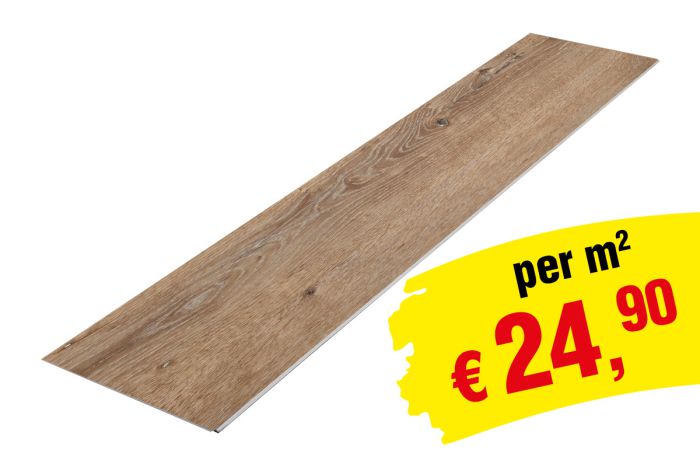 SPC obloge iz vinila na klik - Model: STRAUSS hrast dekor