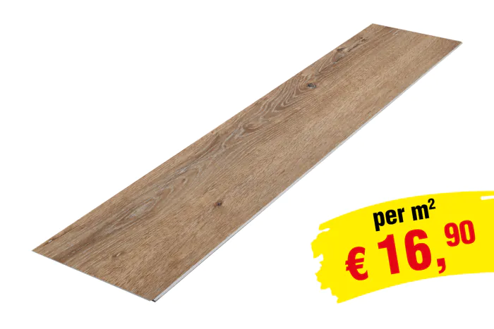 SPC obloge iz vinila na klik - Model: STRAUSS hrast dekor