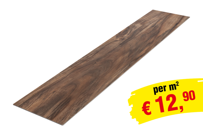 Obloge iz vinila Loose Lay 1220 x 228 x 5 mm (LxBxH) - Model: CHOPIN Orehov dekor