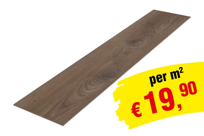 Obloge iz vinila Loose Lay 1220 x 228 x 5 mm (LxBxH) - Model: GLUCK hrasta dekor