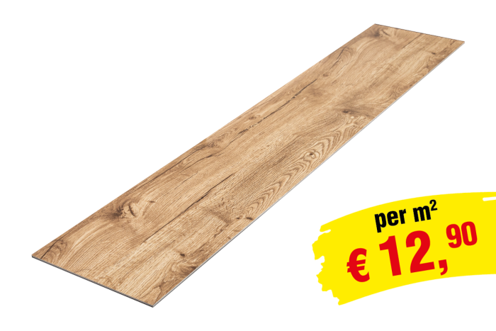 Obloge iz vinila Loose Lay 1220 x 228 x 5 mm (LxBxH) - Model: HAYDN hrast dekor