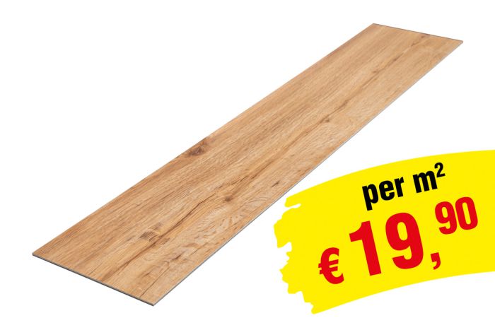 Obloge iz vinila Loose Lay 1220 x 228 x 5 mm (LxBxH) - Model: MOZART hrast dekor