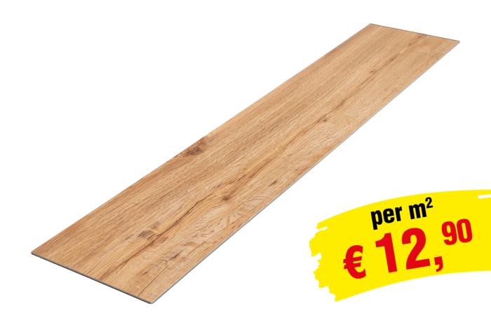 Obloge iz vinila Loose Lay 1220 x 228 x 5 mm (LxBxH) - Model: MOZART hrast dekor