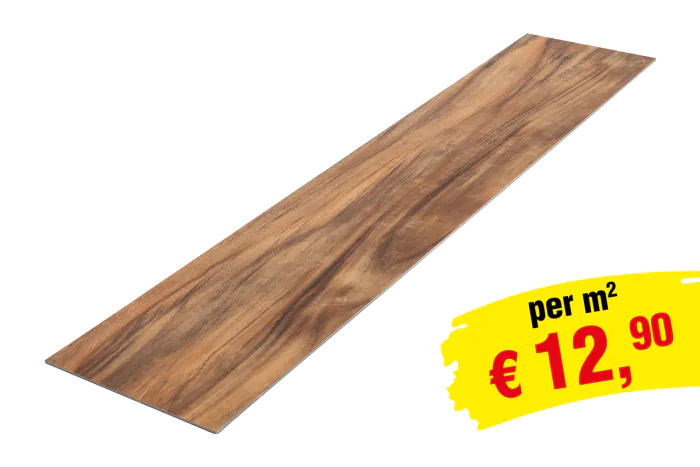 Obloge iz vinila Loose Lay 1220 x 228 x 5 mm (LxBxH) - Model: OFFENBACH Orehov dekor