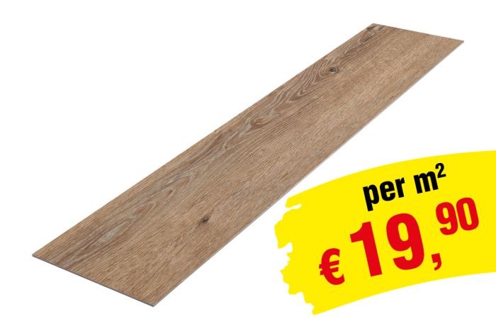 Obloge iz vinila Loose Lay 1220 x 228 x 5 mm (LxBxH) - Model: STRAUSS hrast dekor