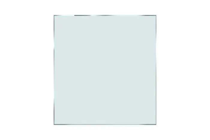 Vezano varnostno steklo, mat belo - mere v mm: 700 x 750,  m²: 0,53,  Debelina stekla: 8,76