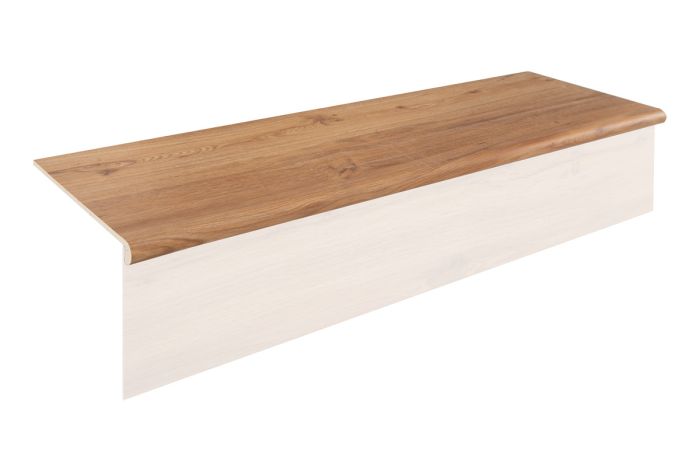 Stopnična plošča iz vinila 1200 x 300 x 30 mm - Model: MOZART hrast dekor
