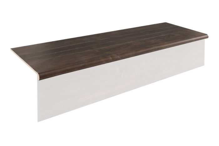 Stopnična plošča iz vinila 1200 x 300 x 30 mm - Model: SCHUBERT Dekor hrast