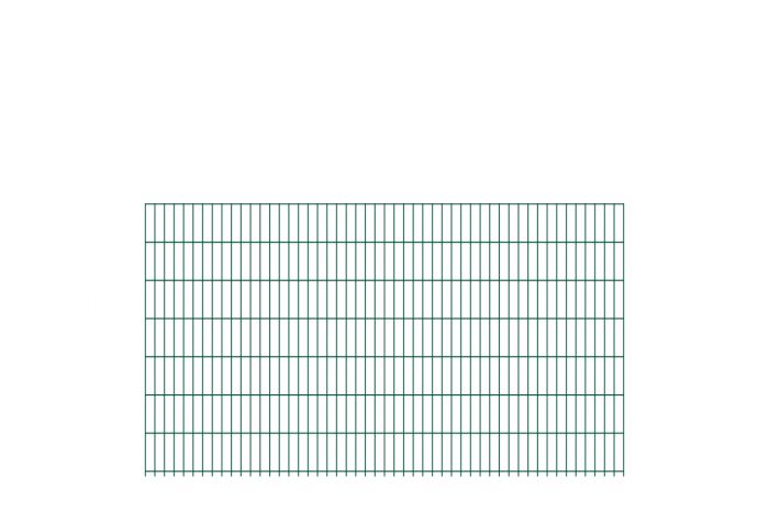 Ograjna polja David 6/5/6 mm - cinkano ali barvano: 	barvano zeleno, višina v cm: 143, dolžina v cm: 251, teža ca. kg: 19