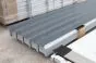 Trapezno ploščo / strešno ploščo 35/207/0,75 - 3300 x 1035 mm, barva: RAL 7016 antracit