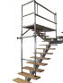 Stopniščni oder iz alu - Opis artiklov: stopniščni oder max. delovna višina 6 metrov
