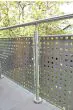 Ograjni sistem iz nerjavnega jekla z luknjami 20 x 20 mm - mere v mm: 1160 x 750 x 1,5, m²: 0,87